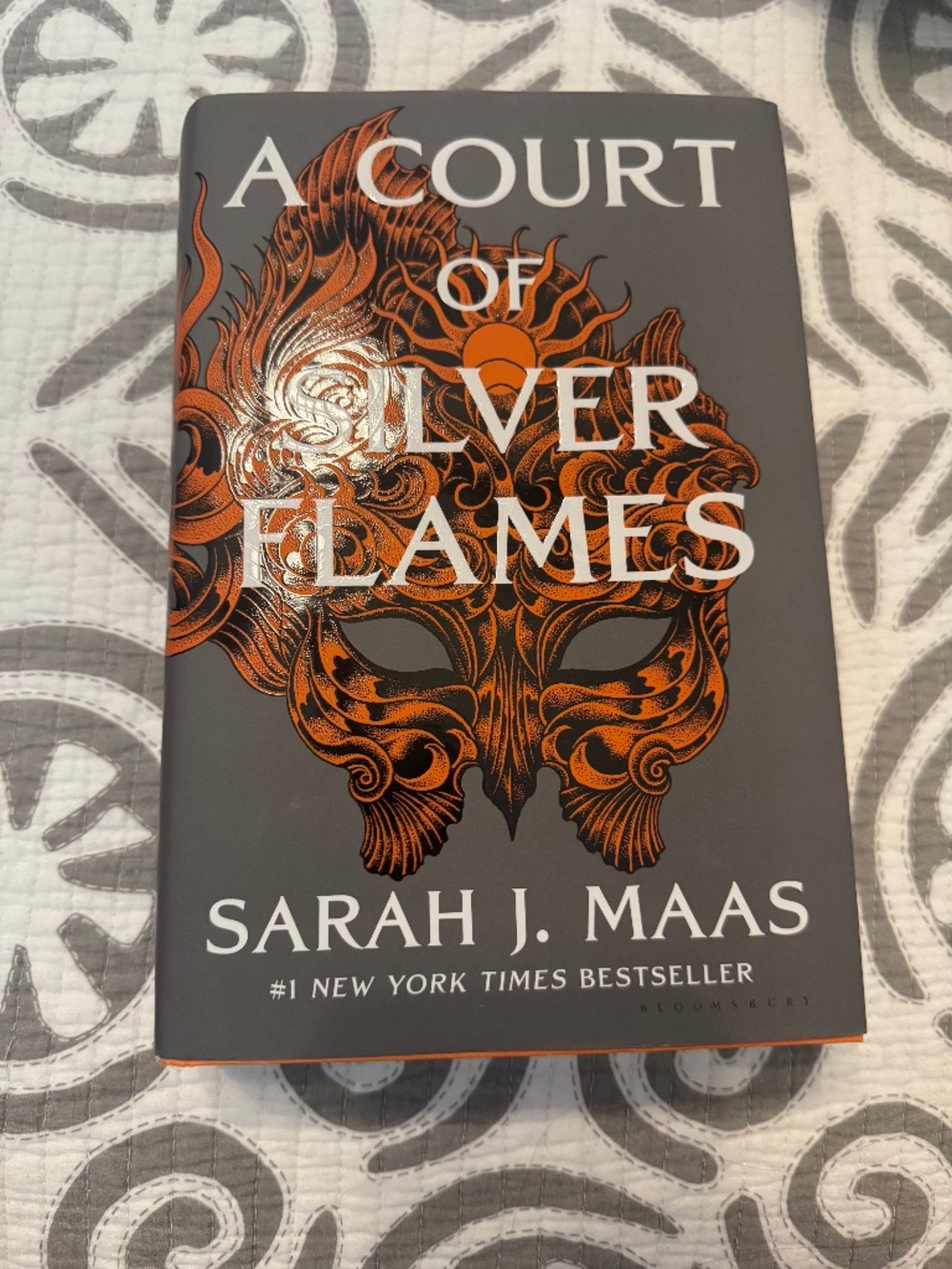 A Court of Silver Flames by Sarah J. Maas Fantasy Romance BookA Court of Silver